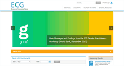 Desktop Screenshot of ecgnet.org