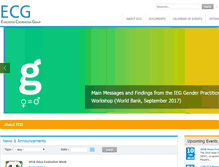 Tablet Screenshot of ecgnet.org